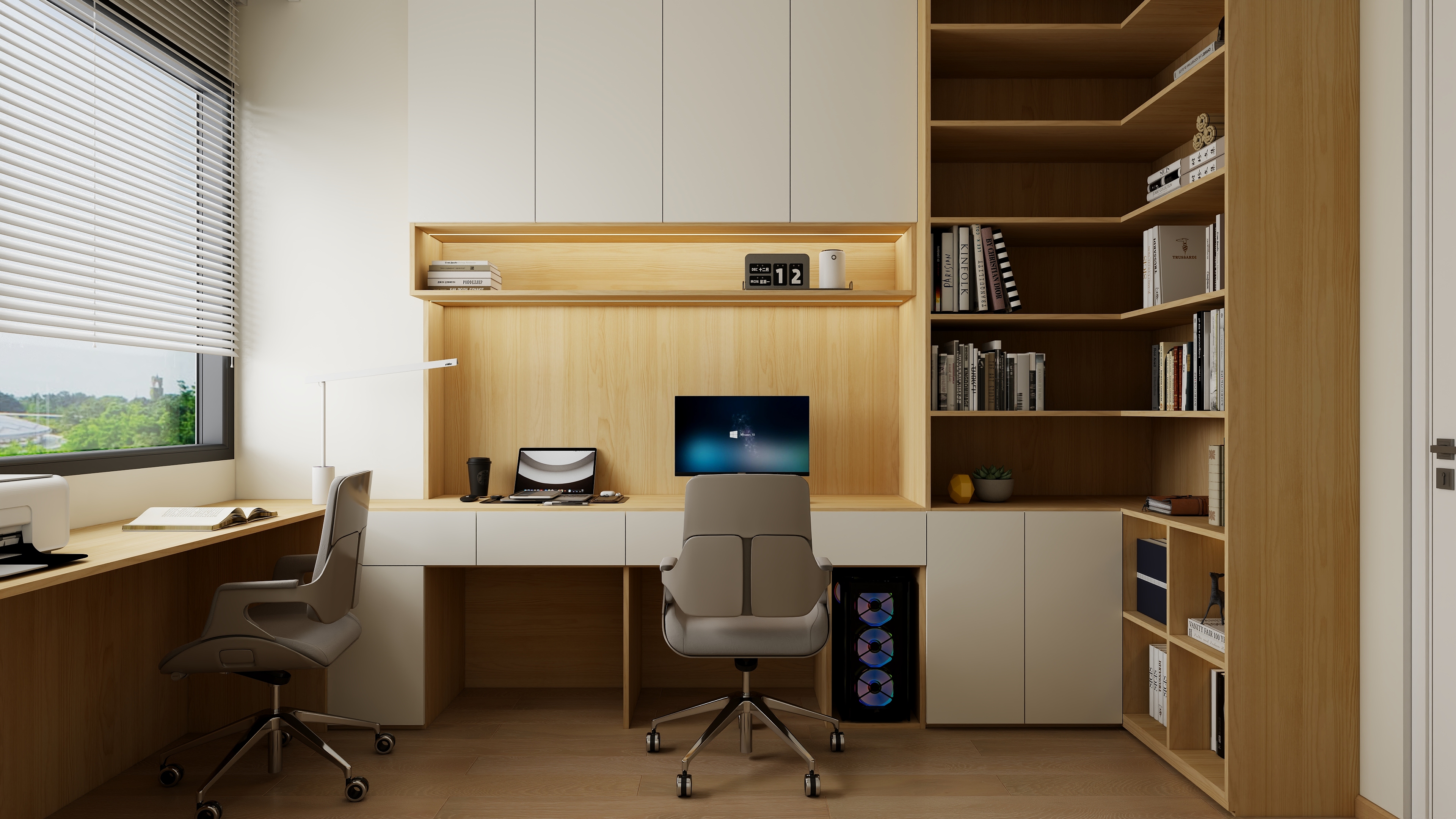 恒一装饰-铂悦翡翠澜庭141㎡2室-装修设计方案