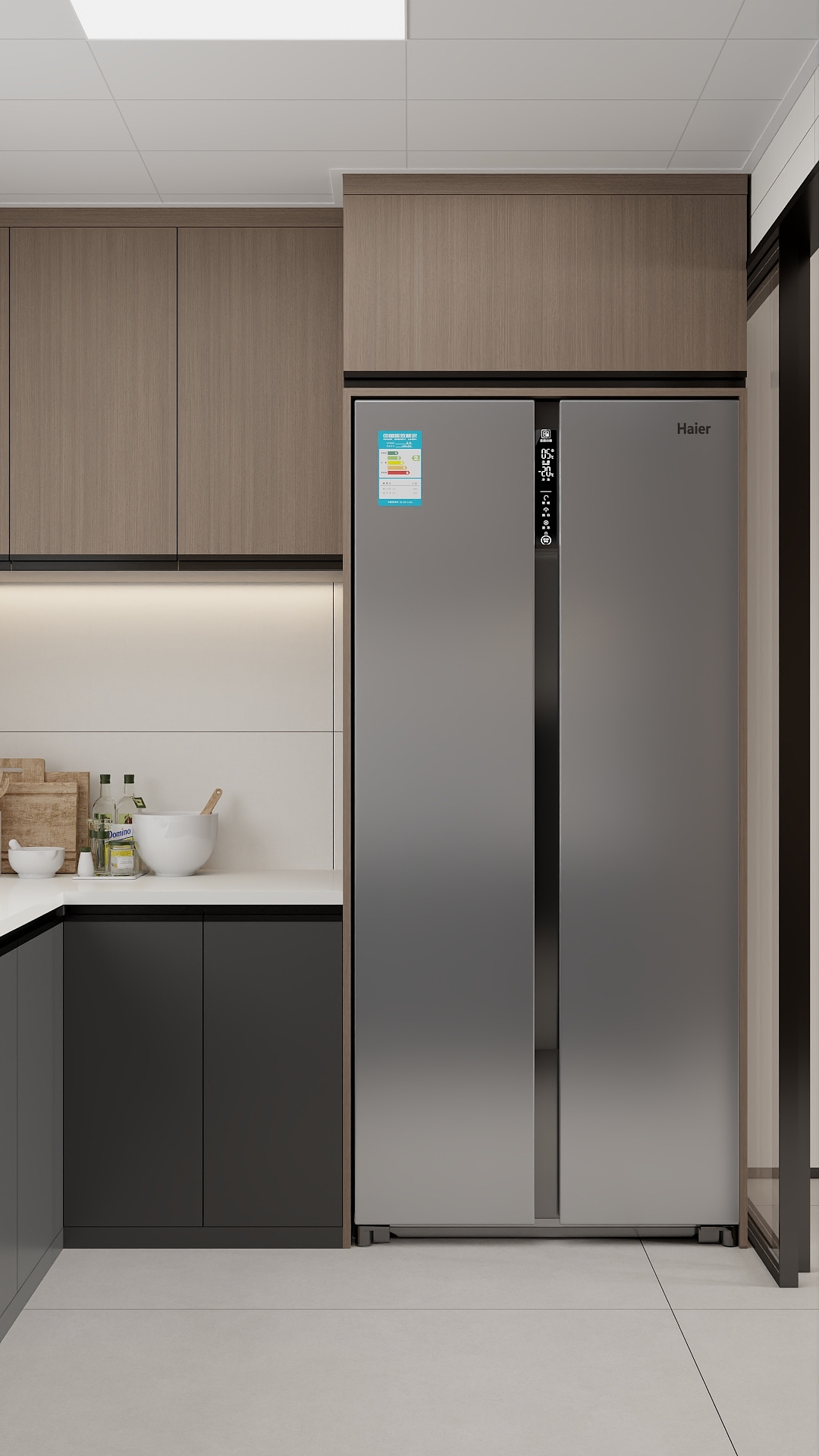 100元设计方案-112m²意式风格设计装修效果图