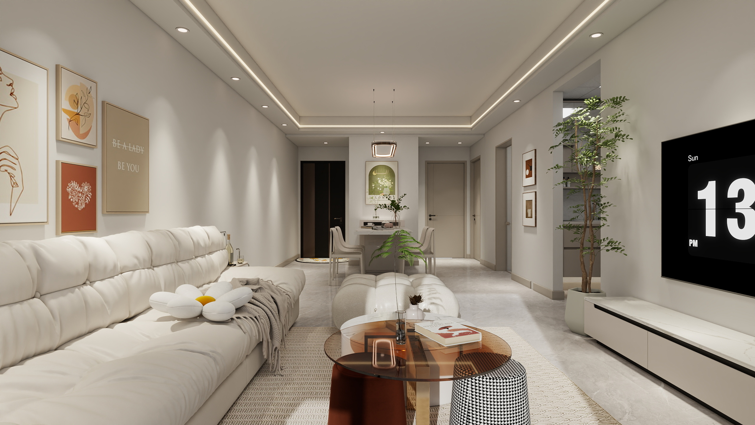 R0523-南海家缘105-装修设计方案