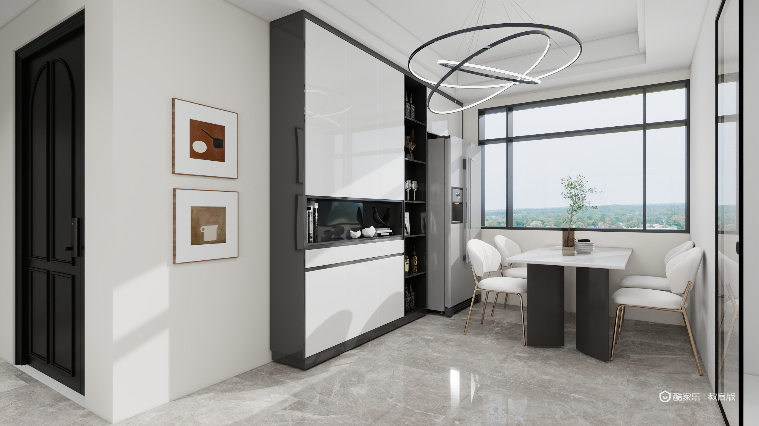 杨思敏RxKL-广东省岭南工商第一技师学院-杨思敏装修效果图