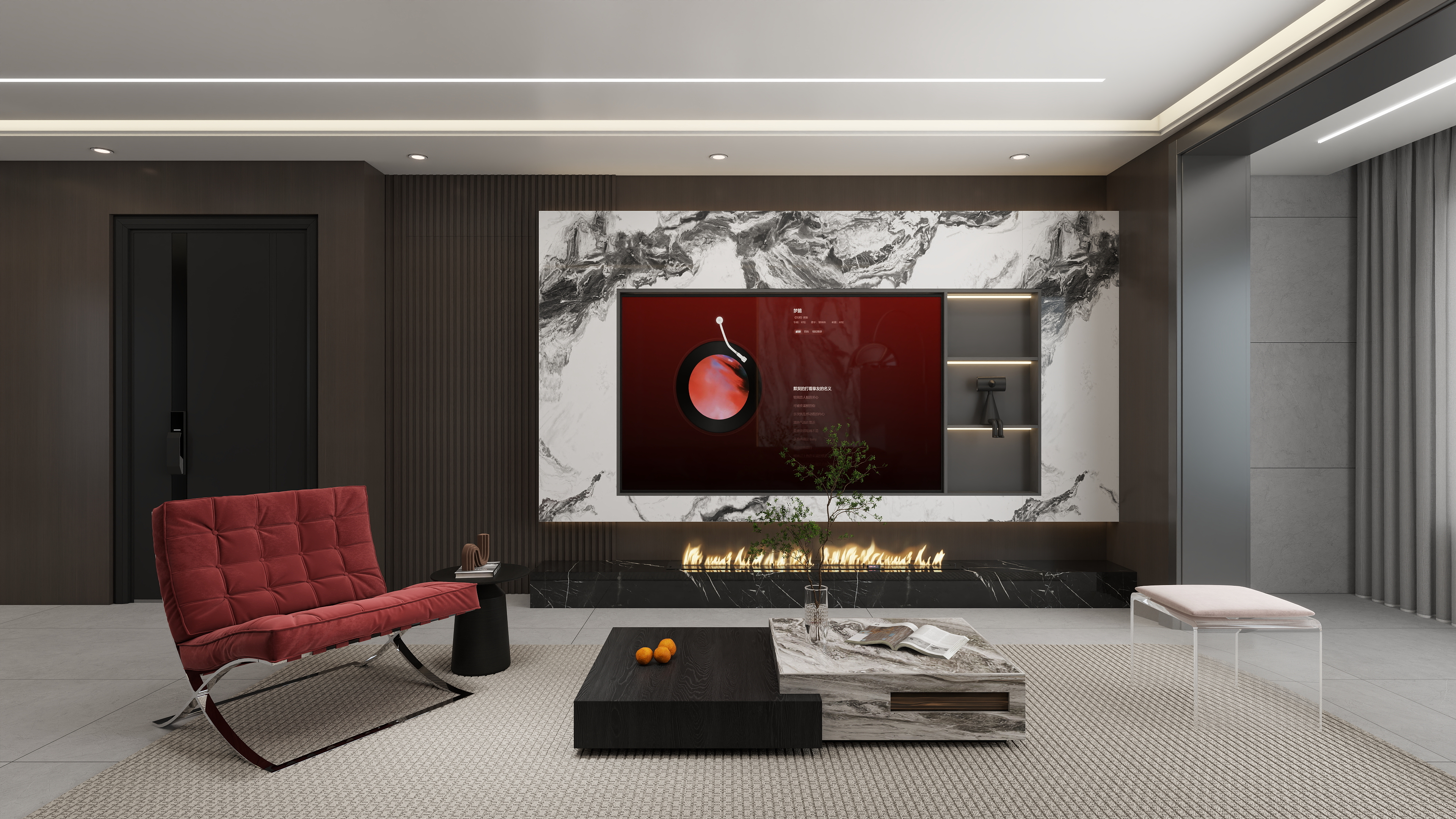 极光室内工作室-珺华庭-装修设计方案