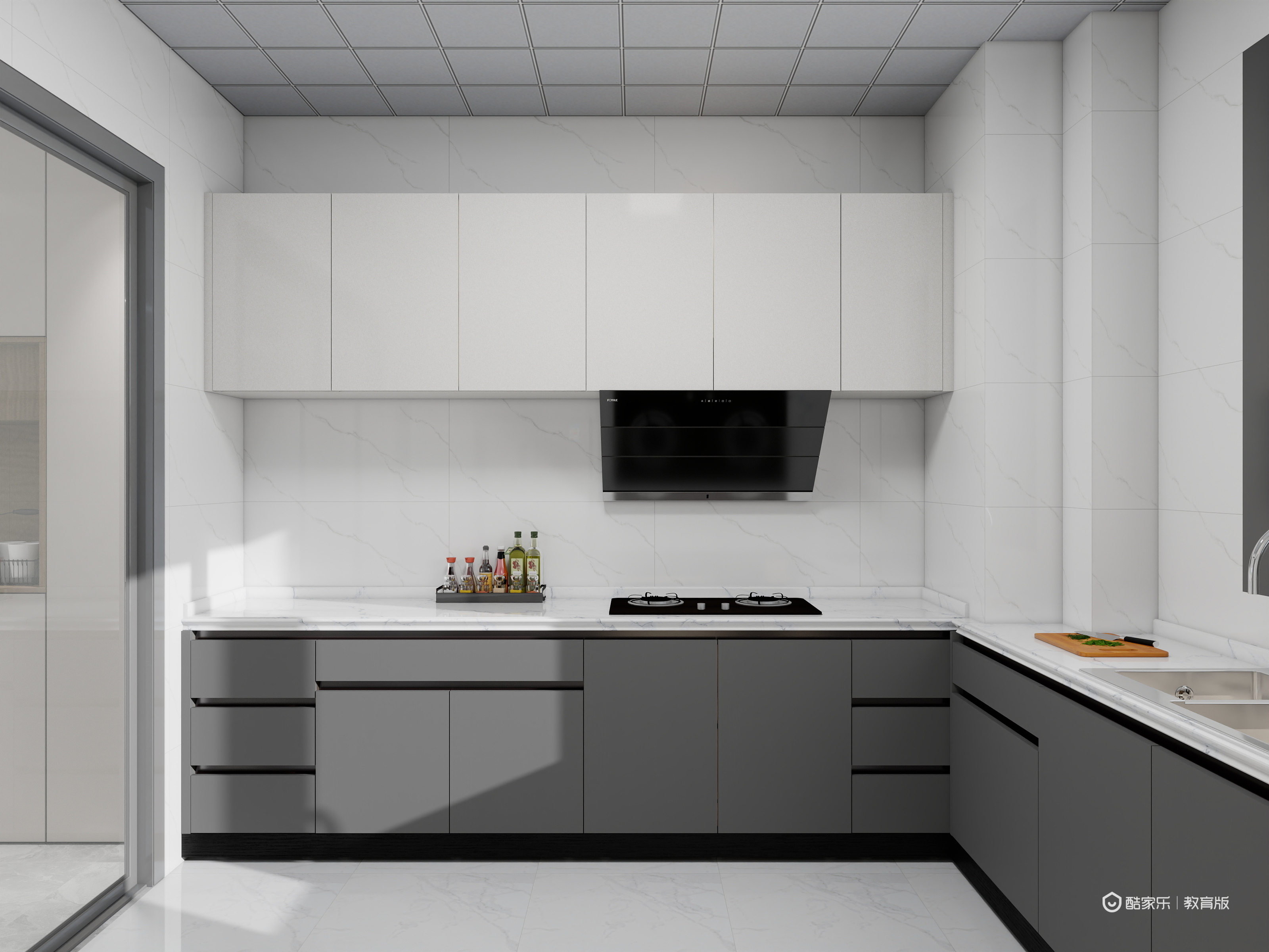 1673*bEhS-287㎡5室装修效果图