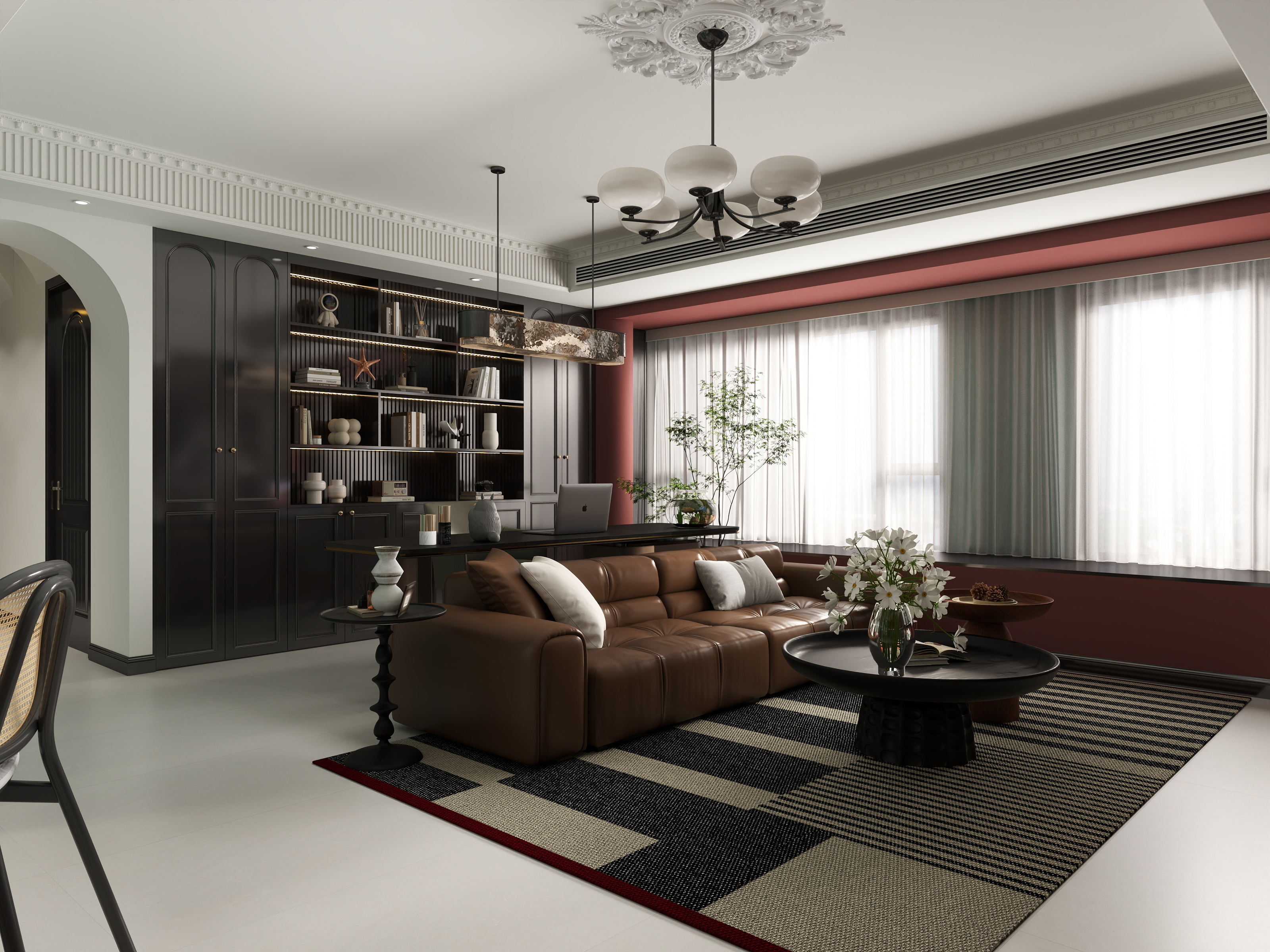 Mr钰-旭强雲庐-复古-装修设计方案