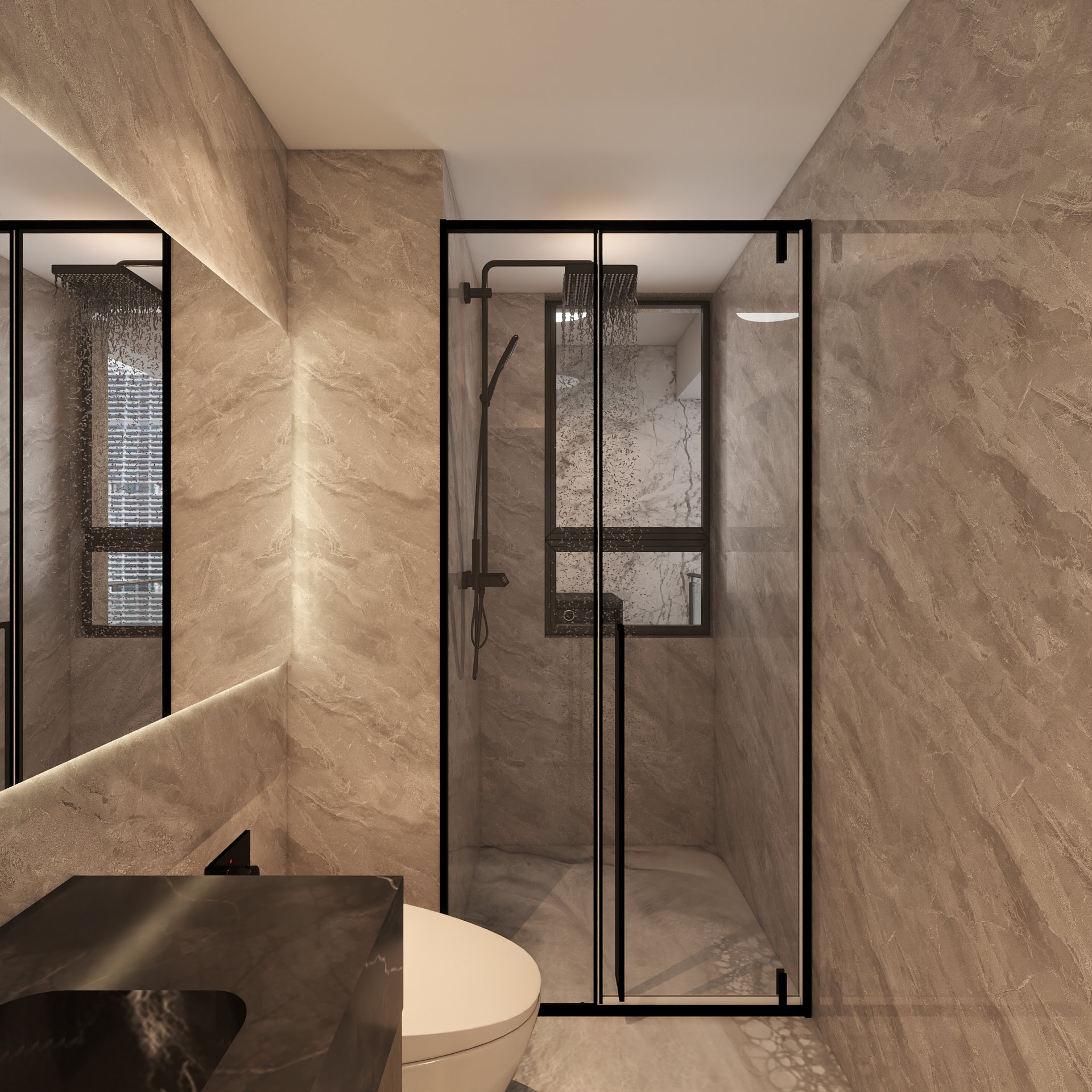 Mr雄cwsB-怡福，217平方4房-装修设计方案