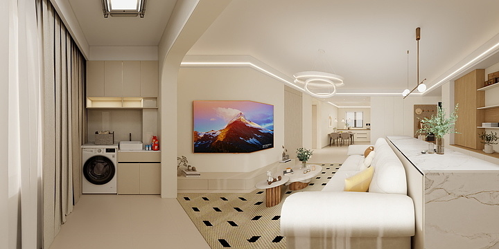 开心的葡萄-国文成华里--人才社区9-1-202-装修设计方案