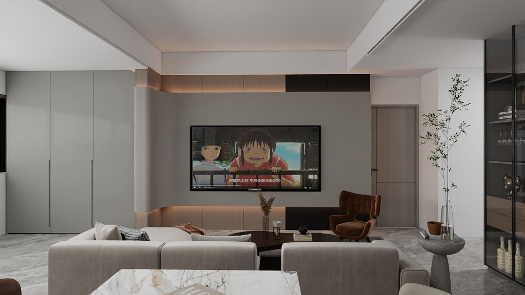 全案Designer-peng-凤岗熙园山院11栋2401(1)-装修设计方案