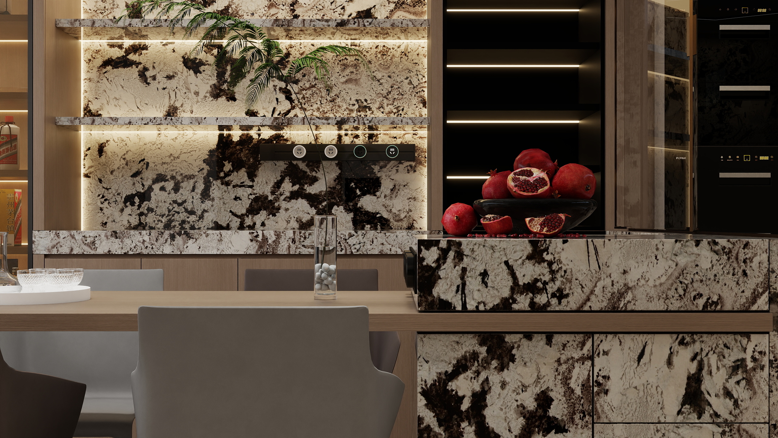 @huaxing-【耀景峰尚】丨意式极简_FuA-装修设计方案