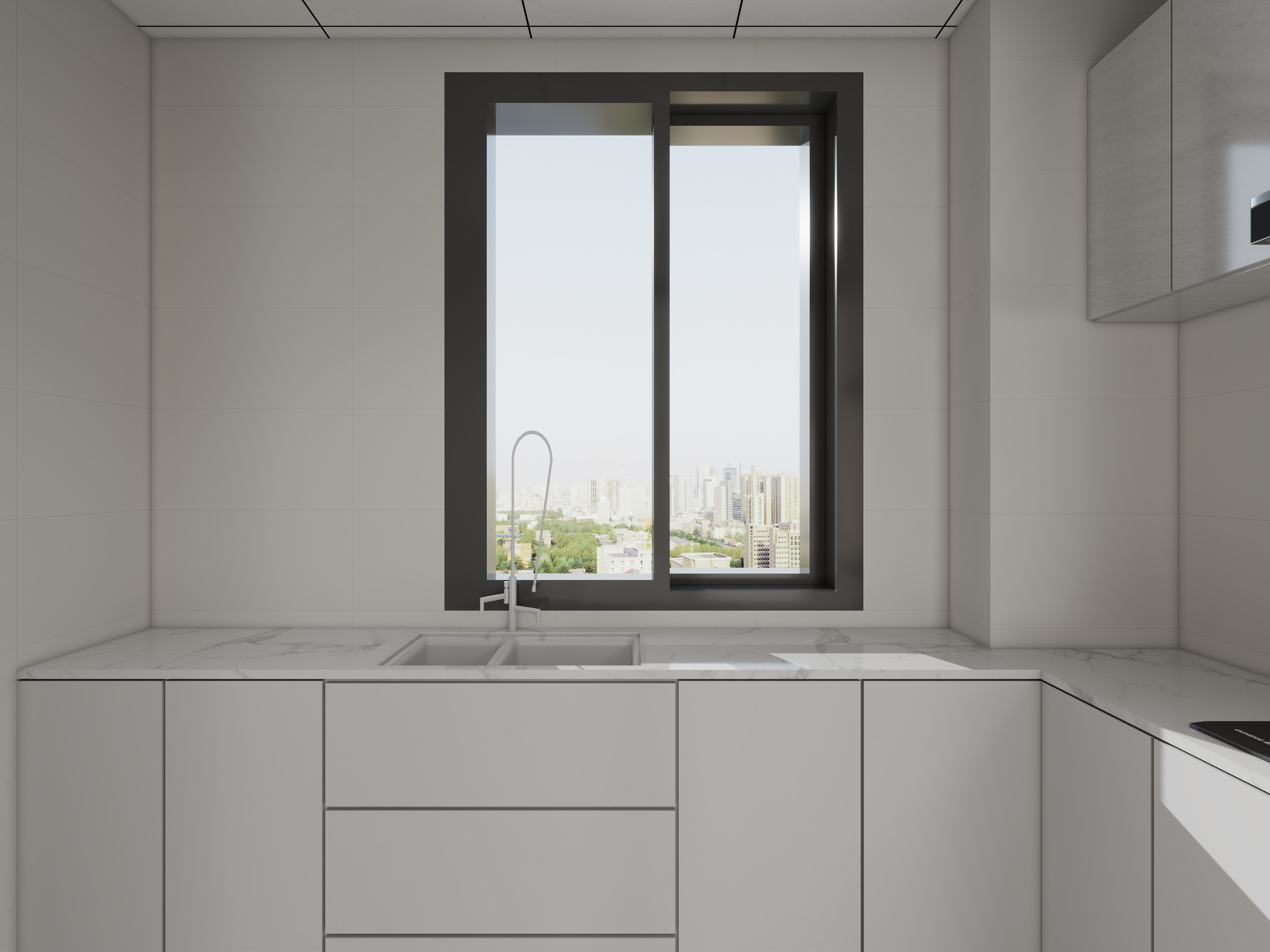 艺雅丽-112平现代简约装修效果图