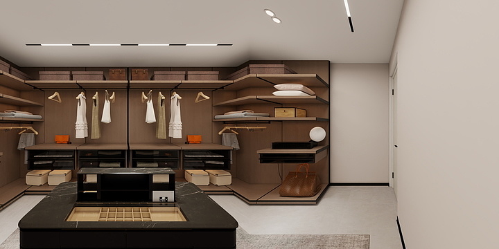 全案设计师LIU.-学府公馆现代-装修设计方案