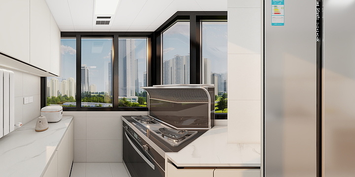 嘿是陆离呀-商效果图-装修设计方案