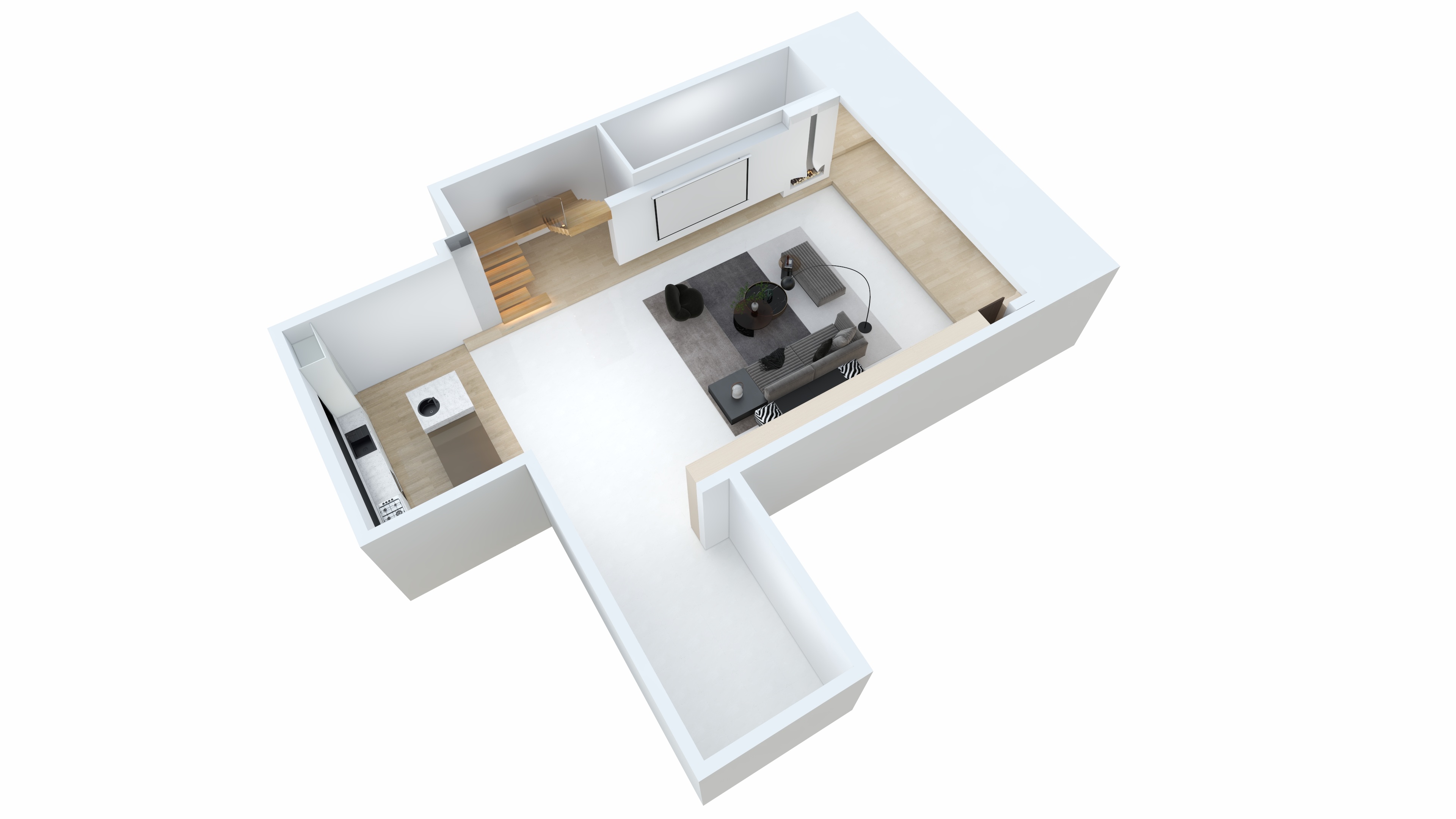 空间美学设计朱珠-朱鸣婵-高级实操考核户型-装修设计方案