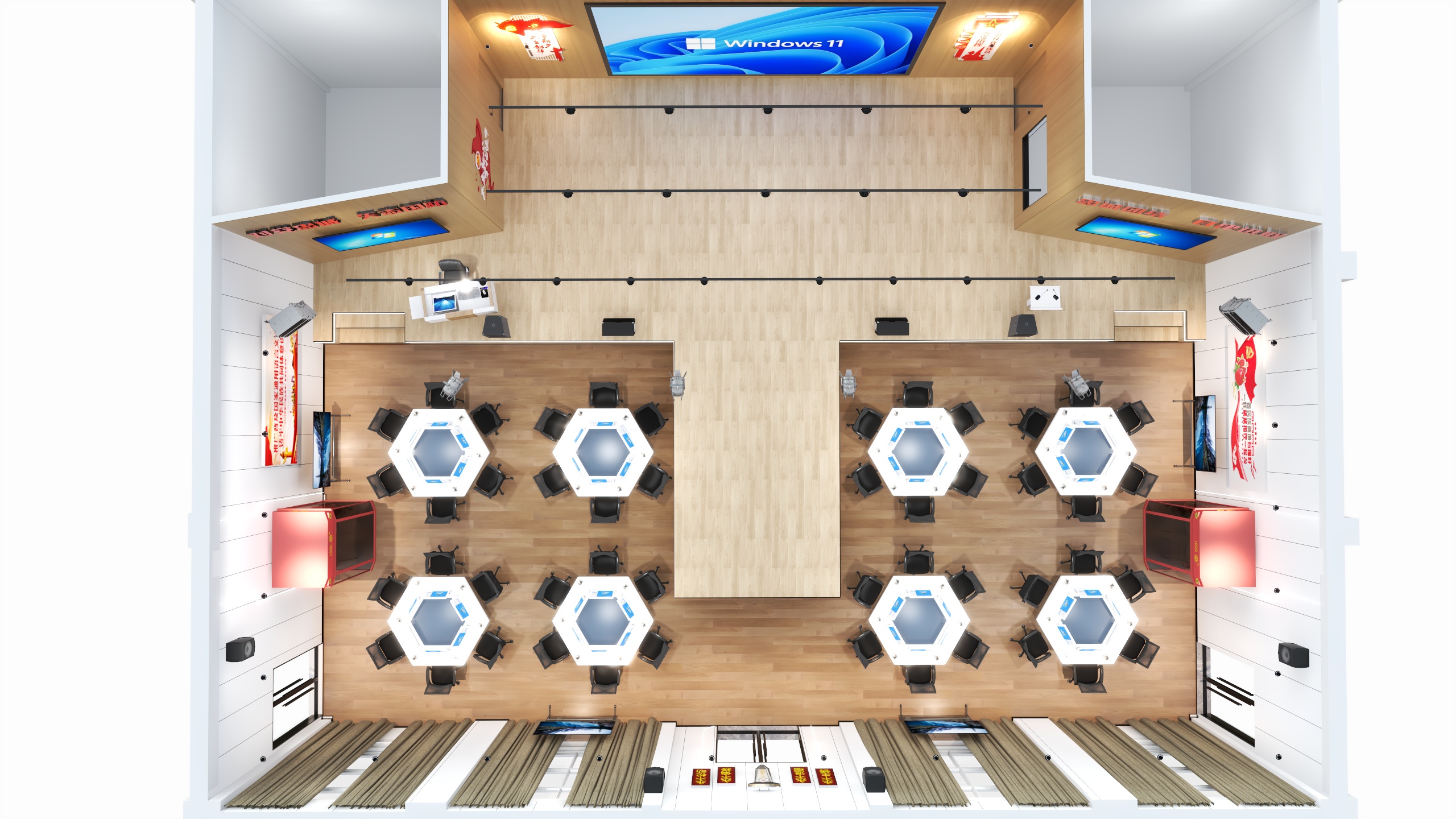 正能量缔造杨朔-【原始方案】八角版-装修设计方案