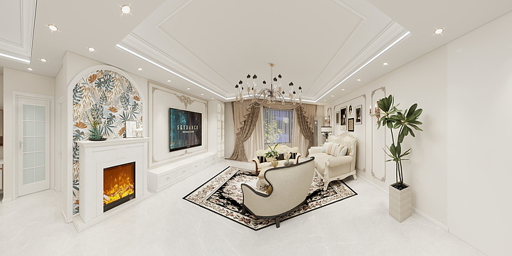 新疆绿派装饰设计有限公司-润金之星10-1011-装修设计方案