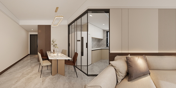 明尚原创设计公司-北方月光兰庭-装修设计方案