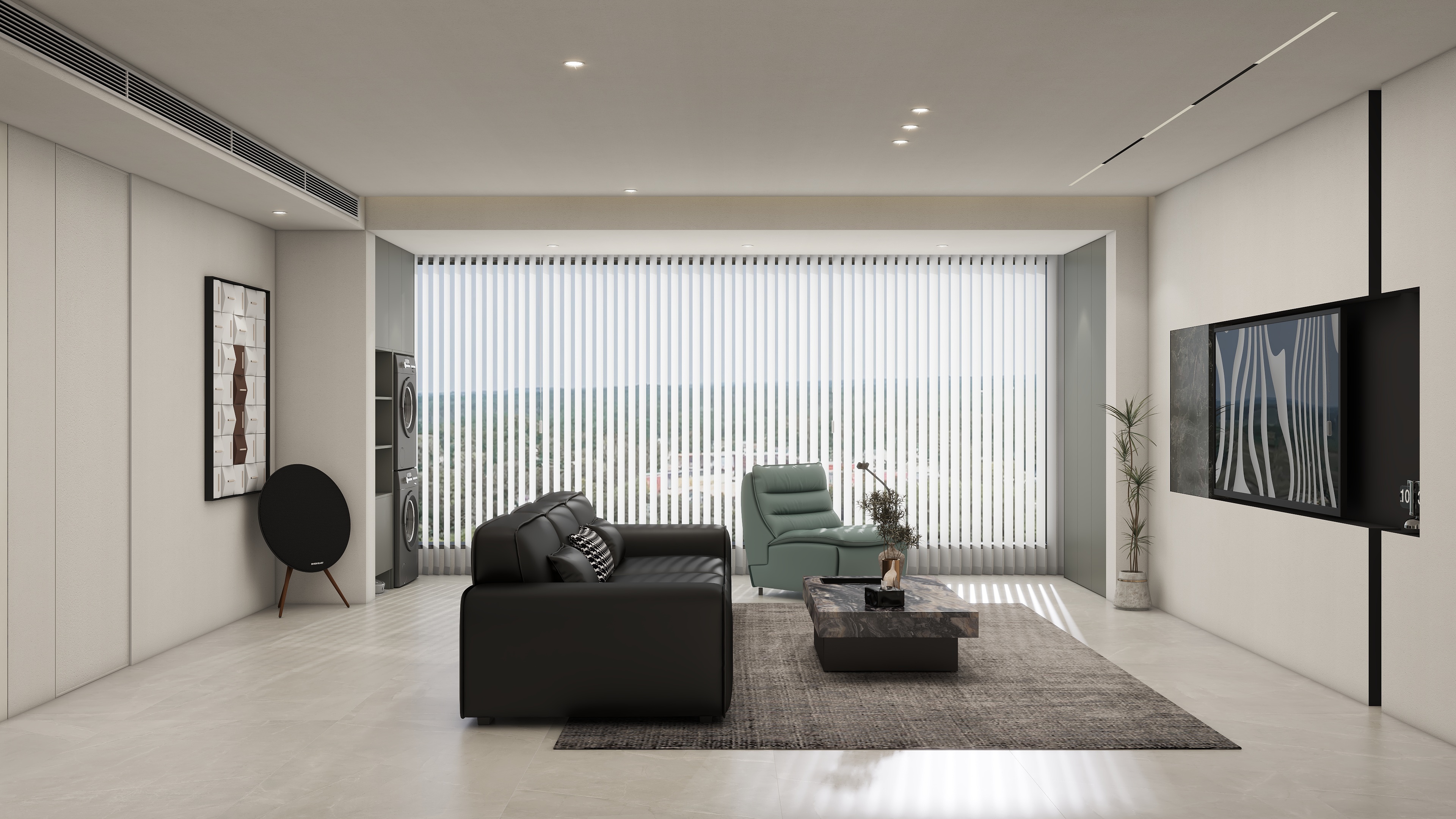 商水-蒋群-城投·华府三室两厅130现代极简-装修设计方案