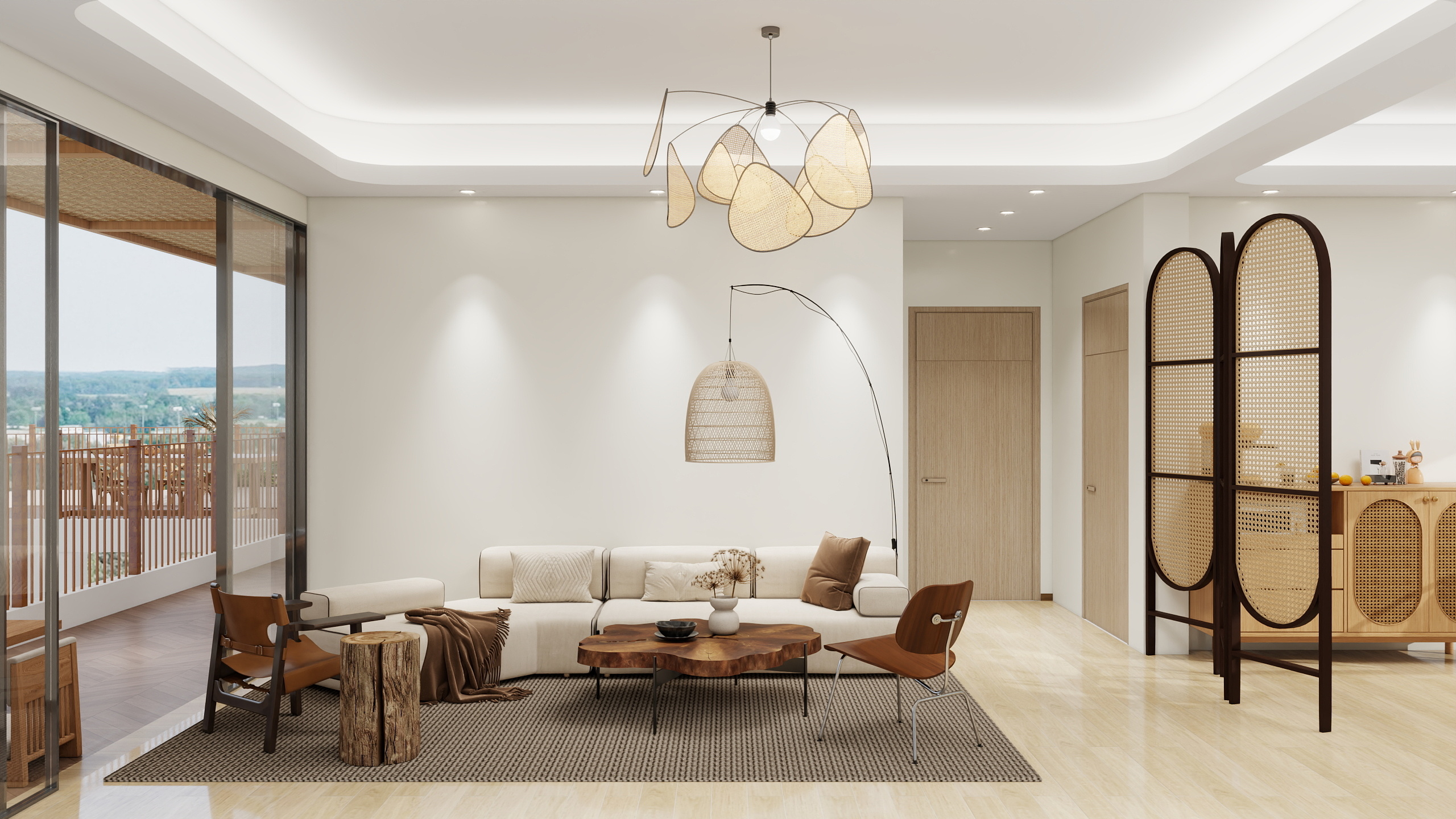 灿邸整装middot大店1-现代简约208㎡装修效果图