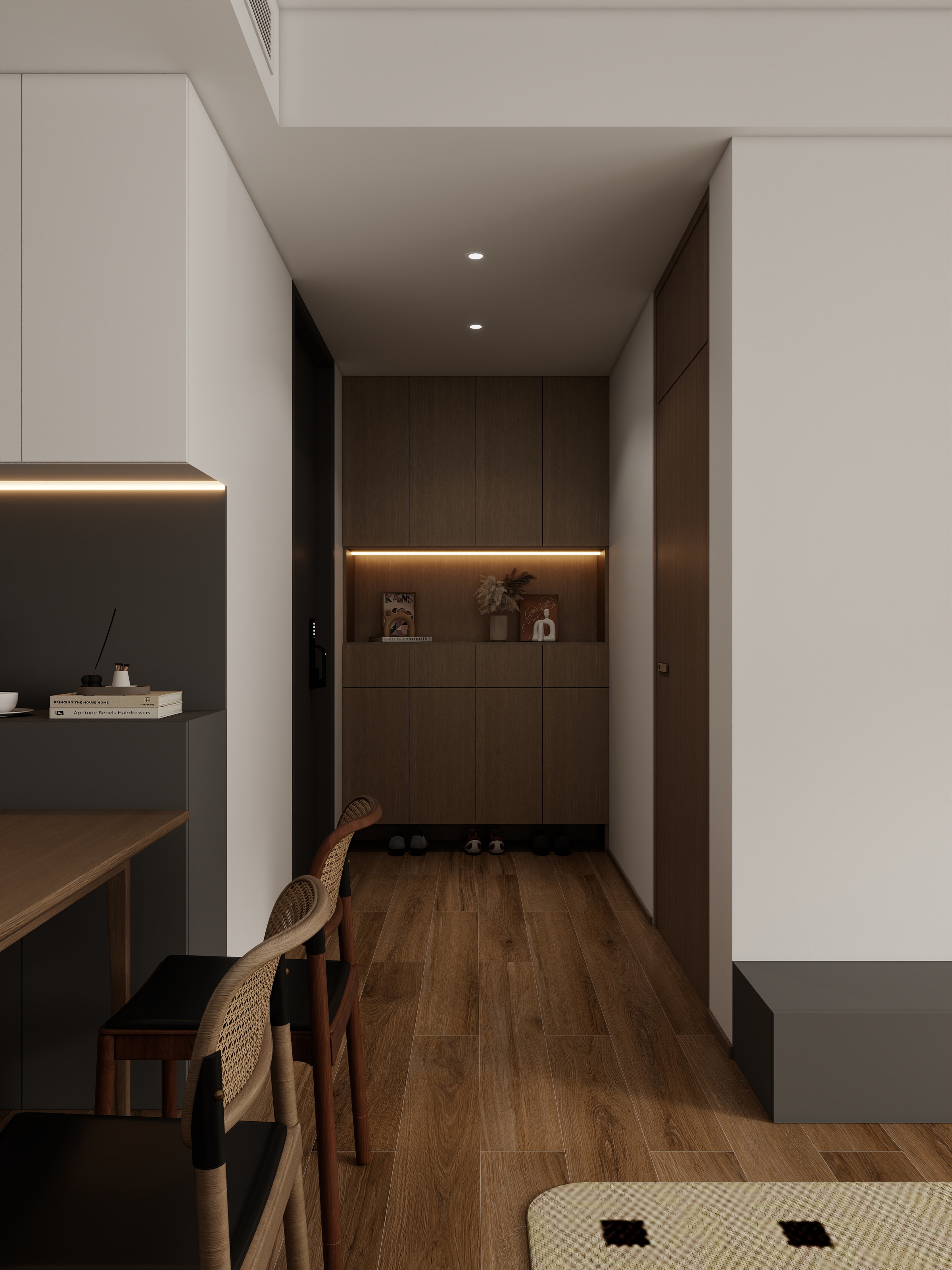 Jerry-空间设计-75㎡2室装修效果图