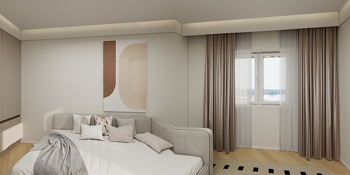 王雪芹-桐江装饰莱阳路dwg-装修设计方案