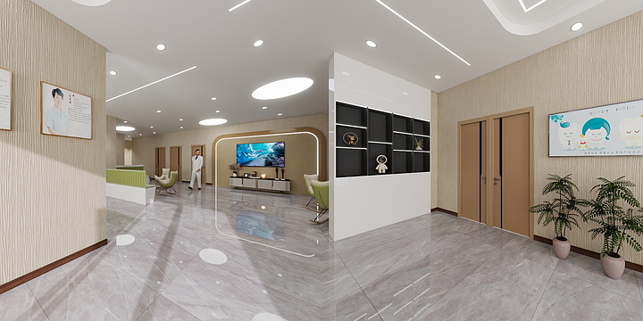 设计师蒲星毅-尚品口腔-装修设计方案