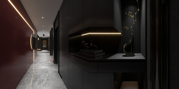 程浩7628-绿岛印象1幢1-1704-4-装修设计方案