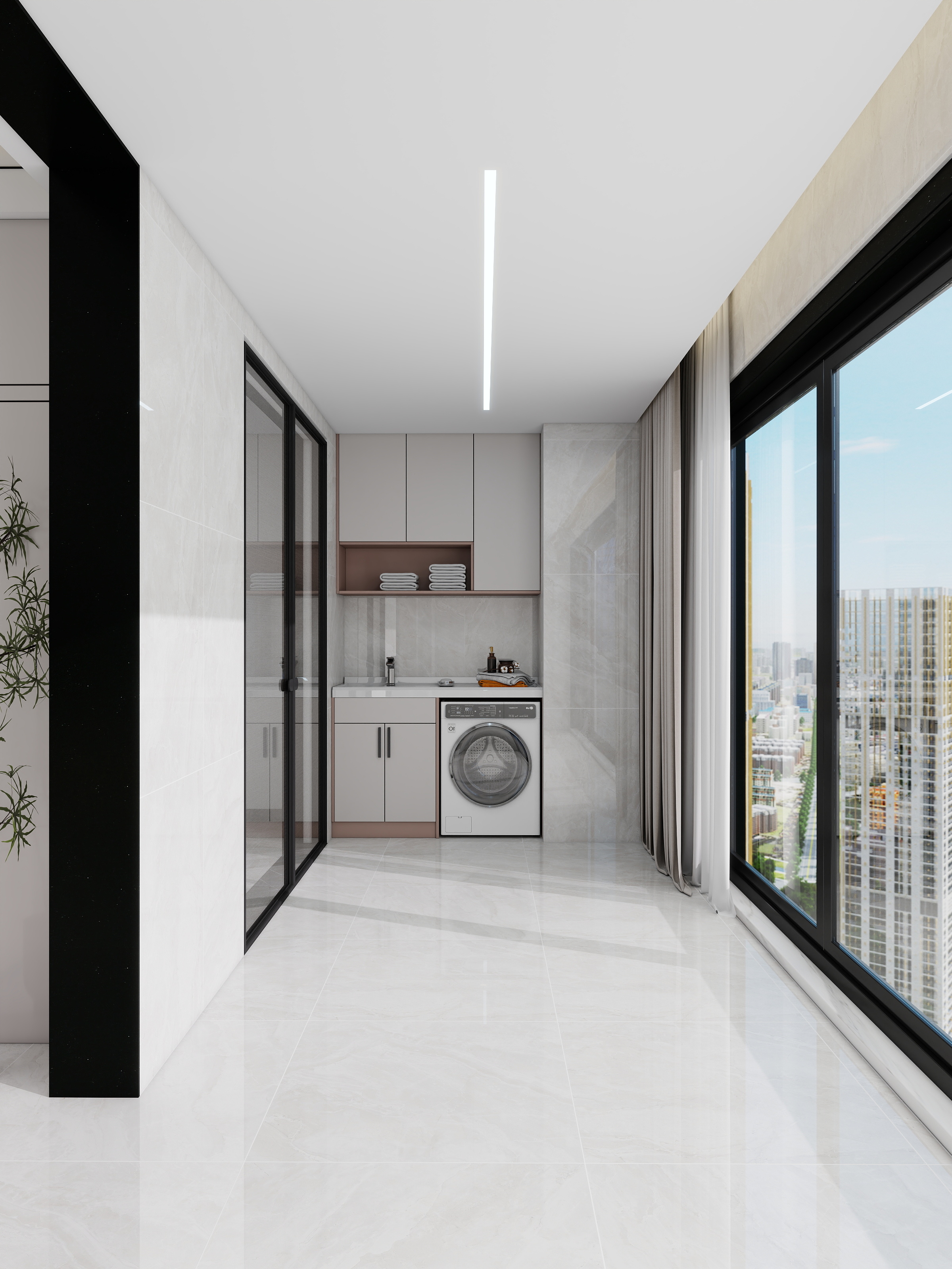 500一套_韩昊霖-现代风格120平装修效果图