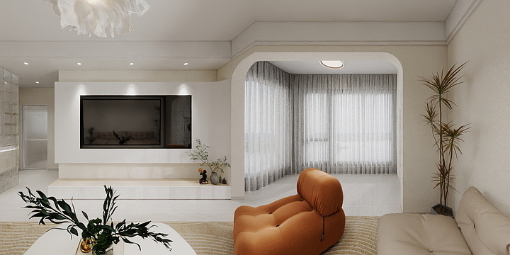 万花谷在逃设计师-方案一-装修设计方案