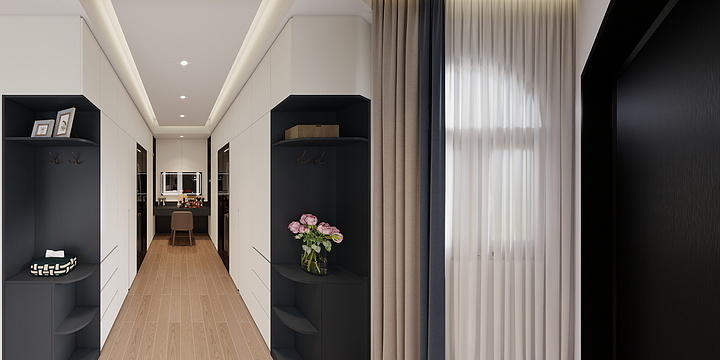 爱喝苦瓜汁的小白-万科2区106座别墅-装修设计方案