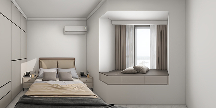 全景效果图aa-东瑞-公园学府--装修设计方案