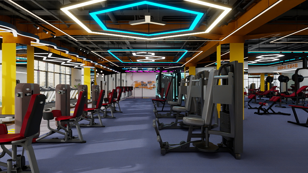 云浅野-迪斯威尔游泳健身-装修设计方案