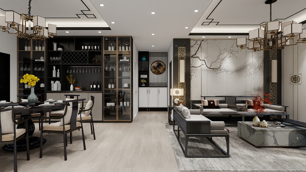 龙头徐小龙-地瓜98天（中式）-装修设计方案