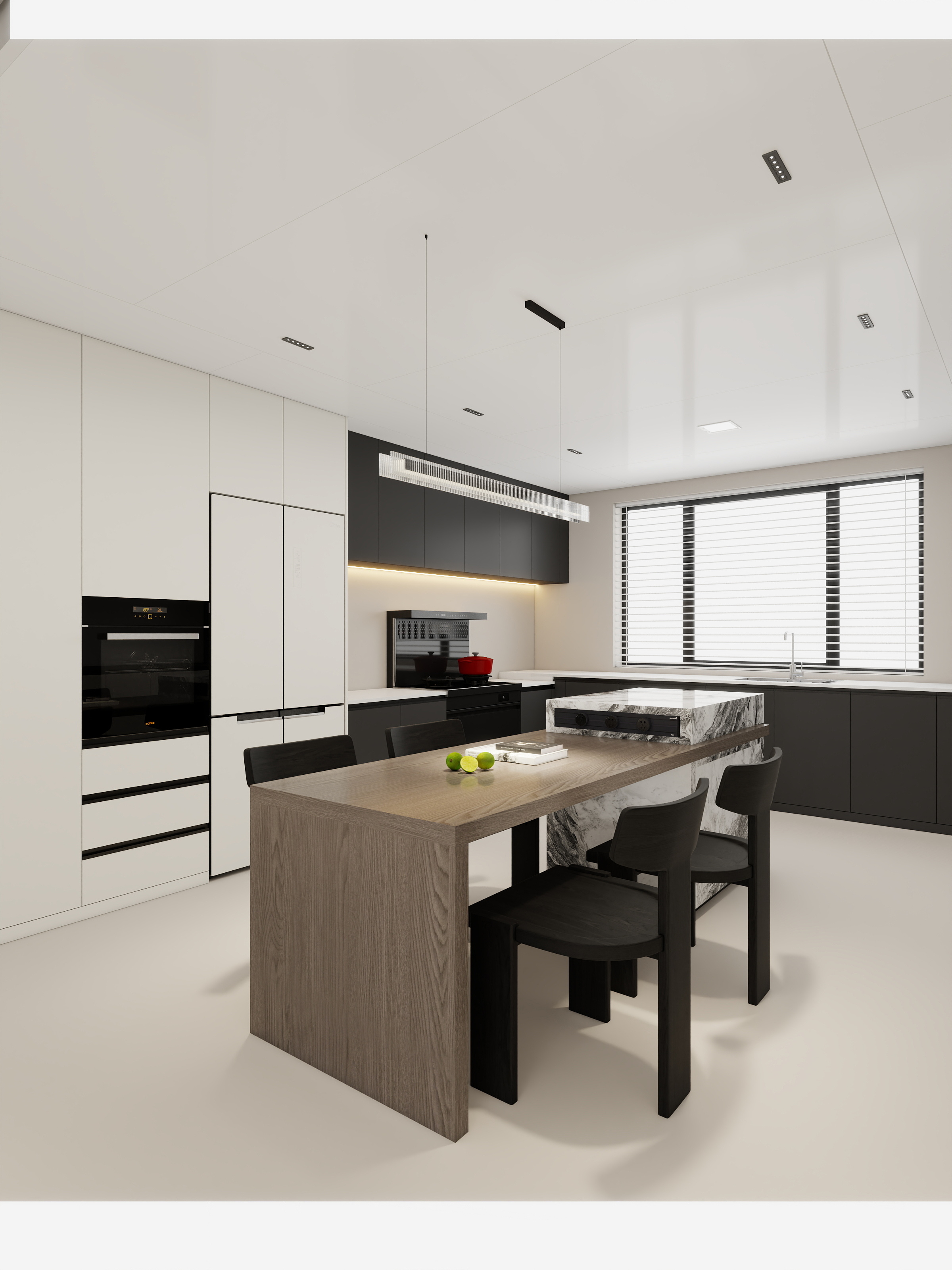 齐Design-和谐警苑-装修设计方案