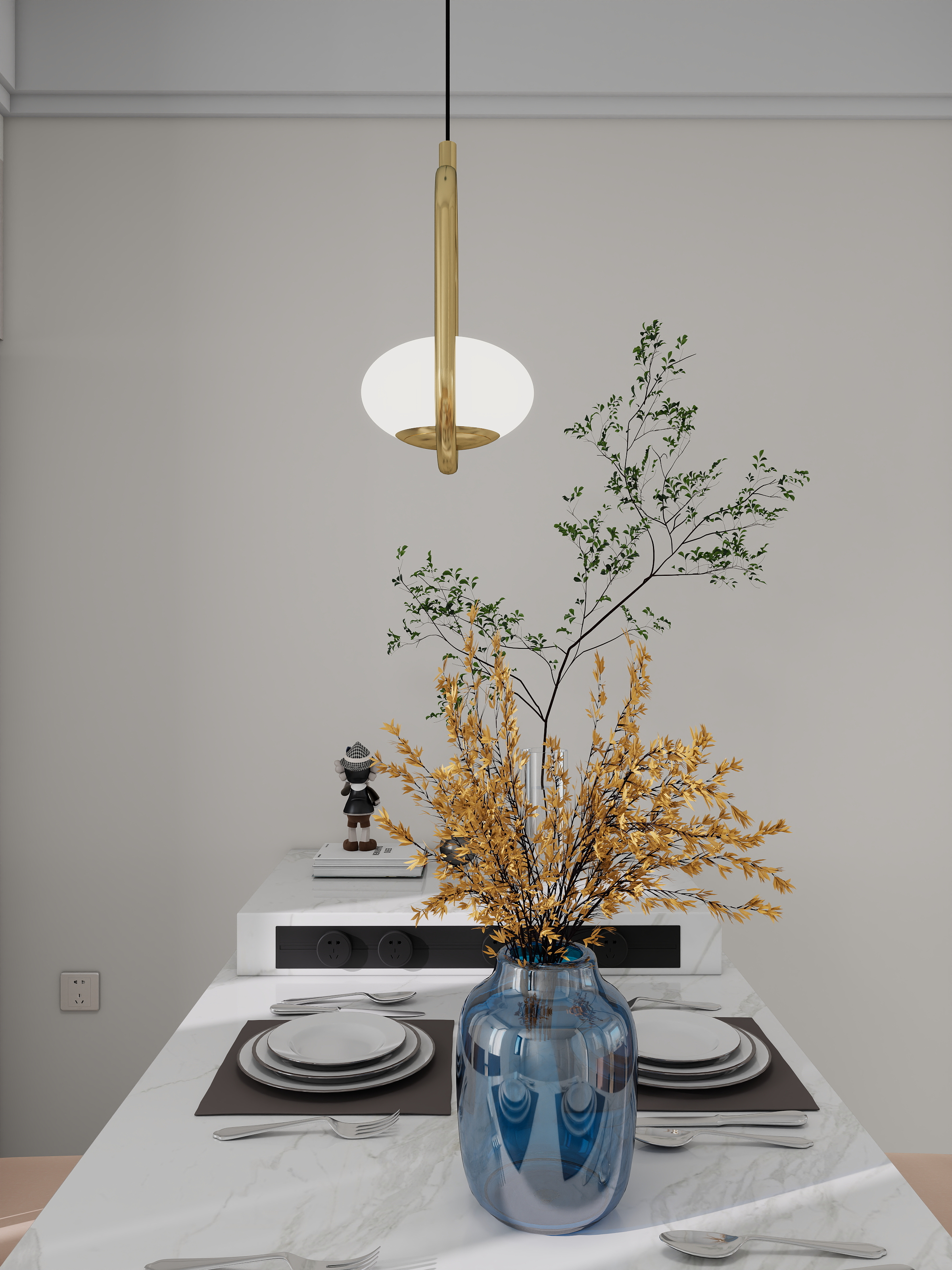 500一套_韩昊霖-奶油风装修效果图