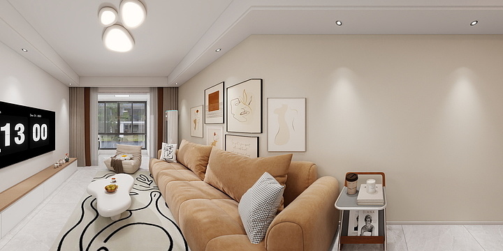 苏诚空间设计-优步大道14-401-装修设计方案