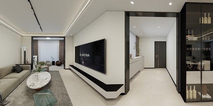 汇柏设计-首成天悦-装修设计方案