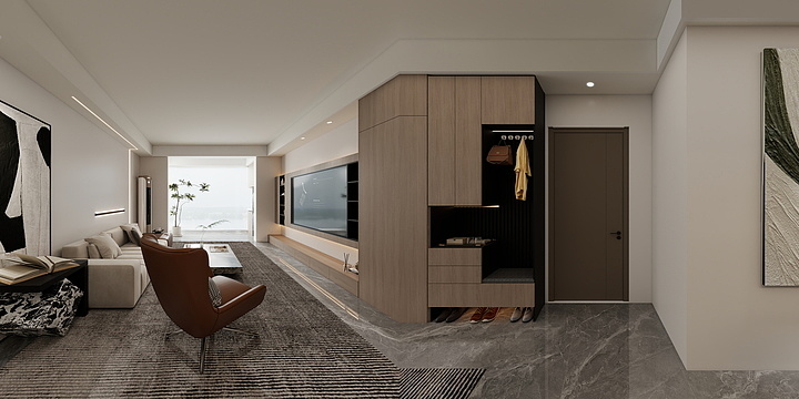 钟里毅-青山庭-装修设计方案