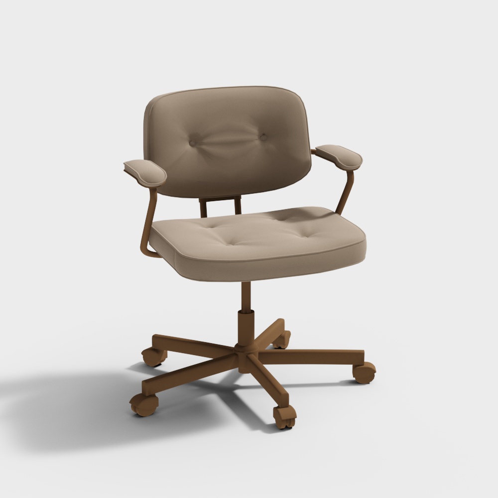 现代办公椅3D模型