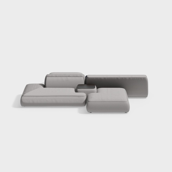 Lema Cloud Modern Modular Double-Sided Multi-Person Sofa