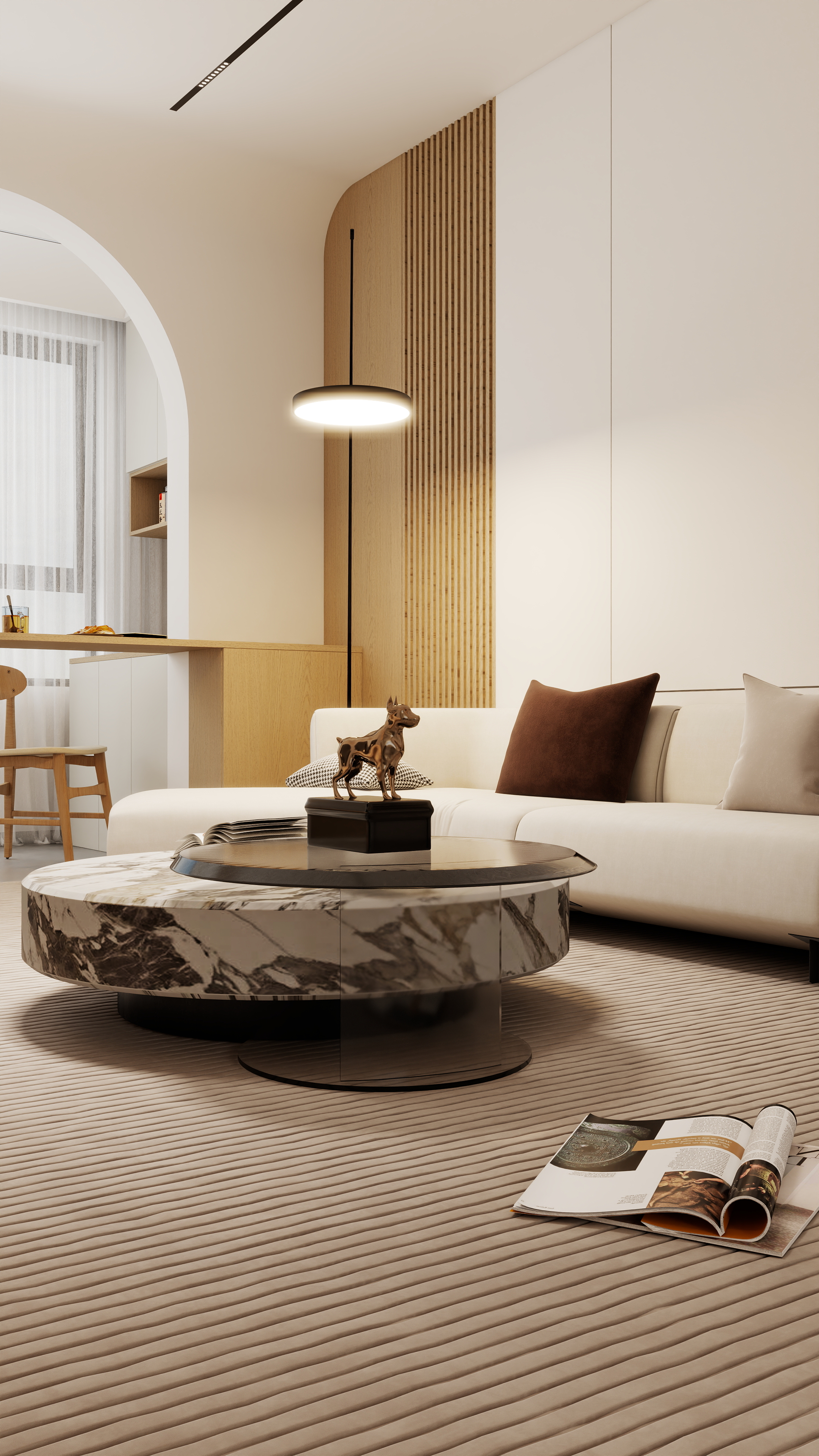 佳森木业-蓝悦典筑106㎡3室-装修设计方案