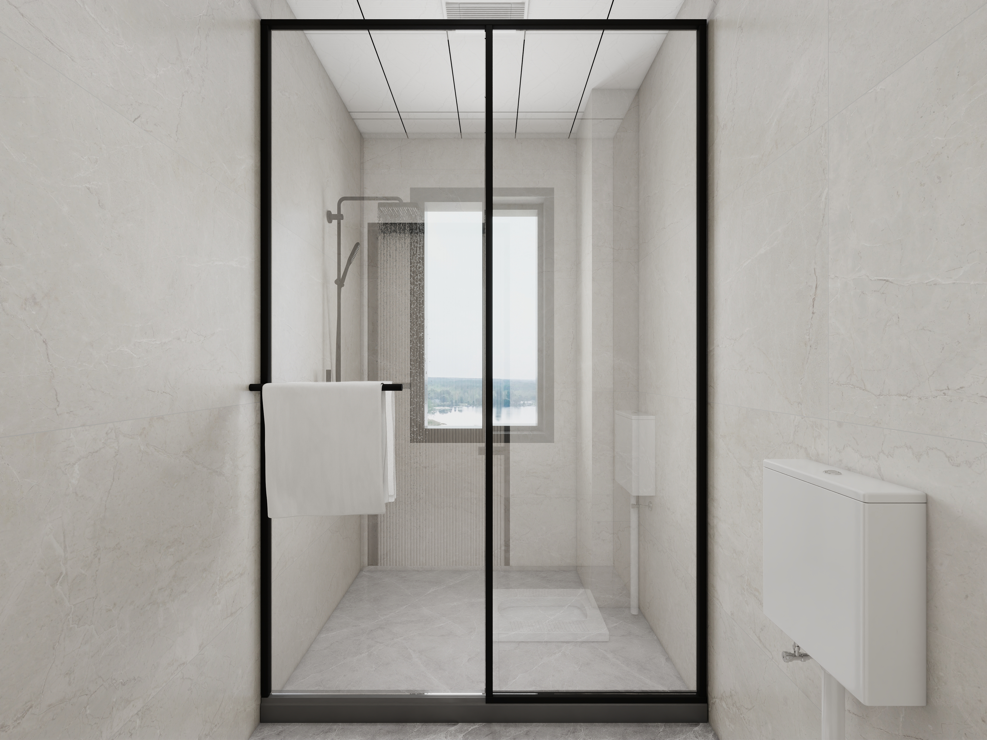 艺雅丽-120平现代简约 装修效果图