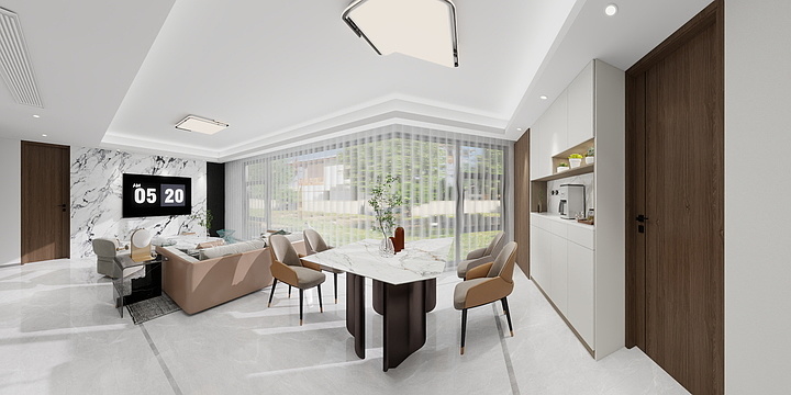 JYC设计-鹿鸣府--装修设计方案