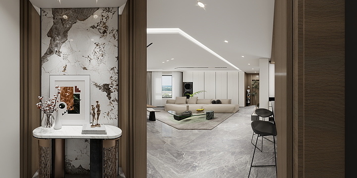 品卓设计Kexm-栋哥-中海方案三-装修设计方案