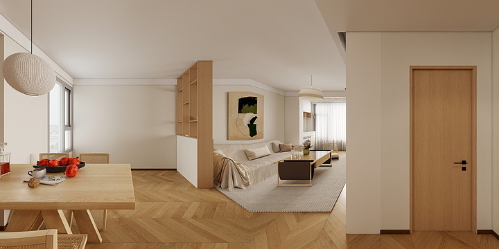 Designer.Zyh-绿地景汇佳苑-装修设计方案