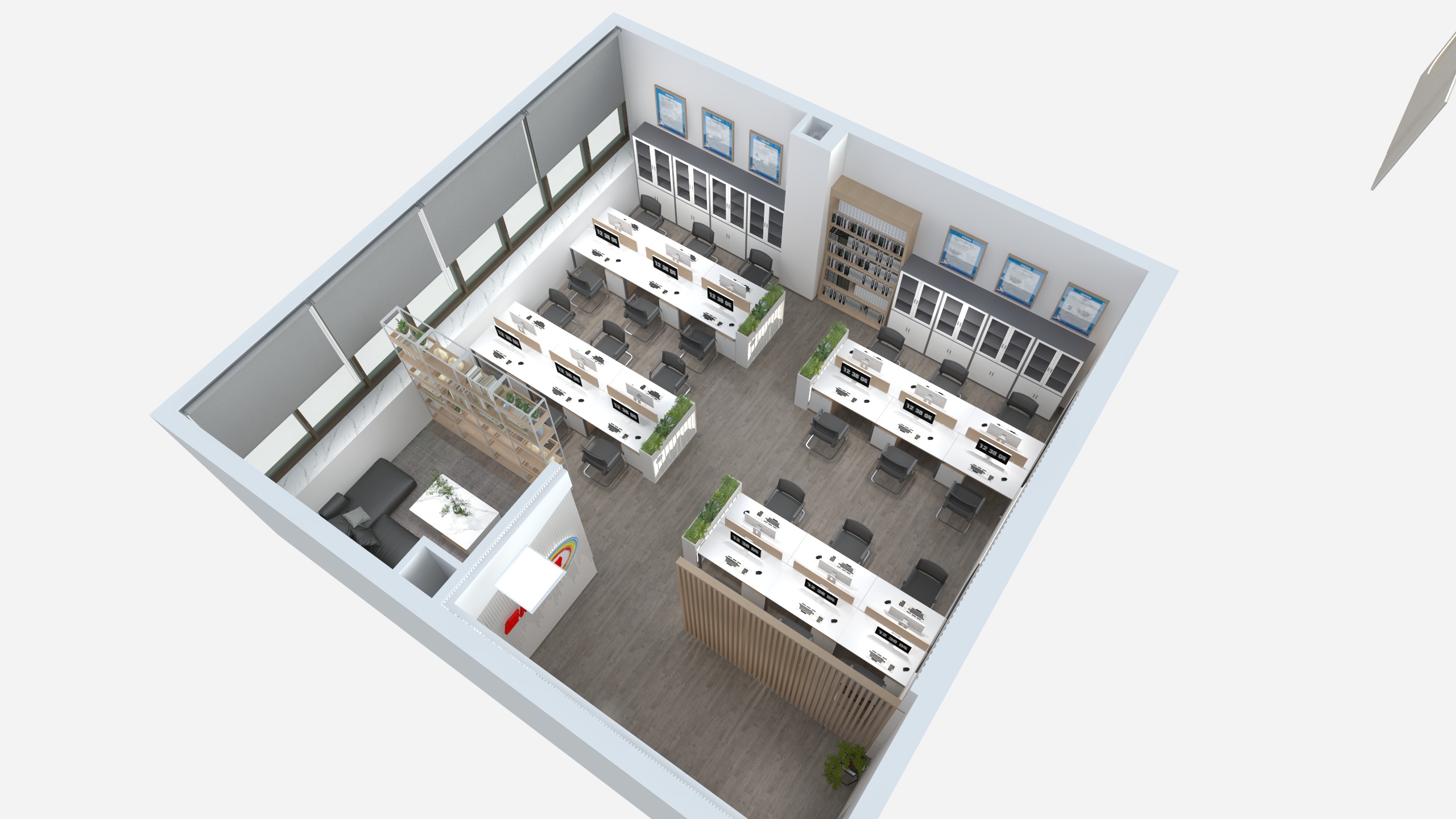 代宇宏-办公室-装修设计方案