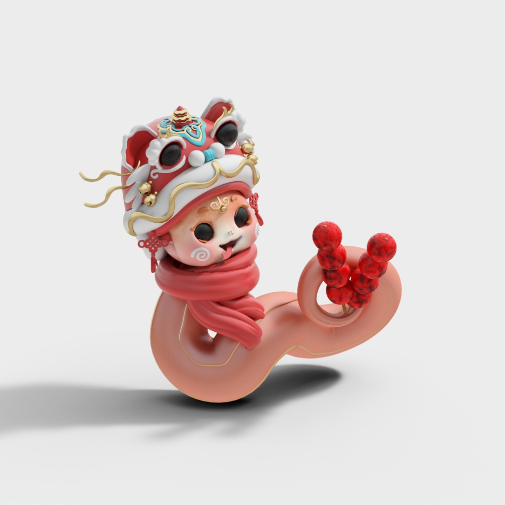 蛇年工艺品摆件