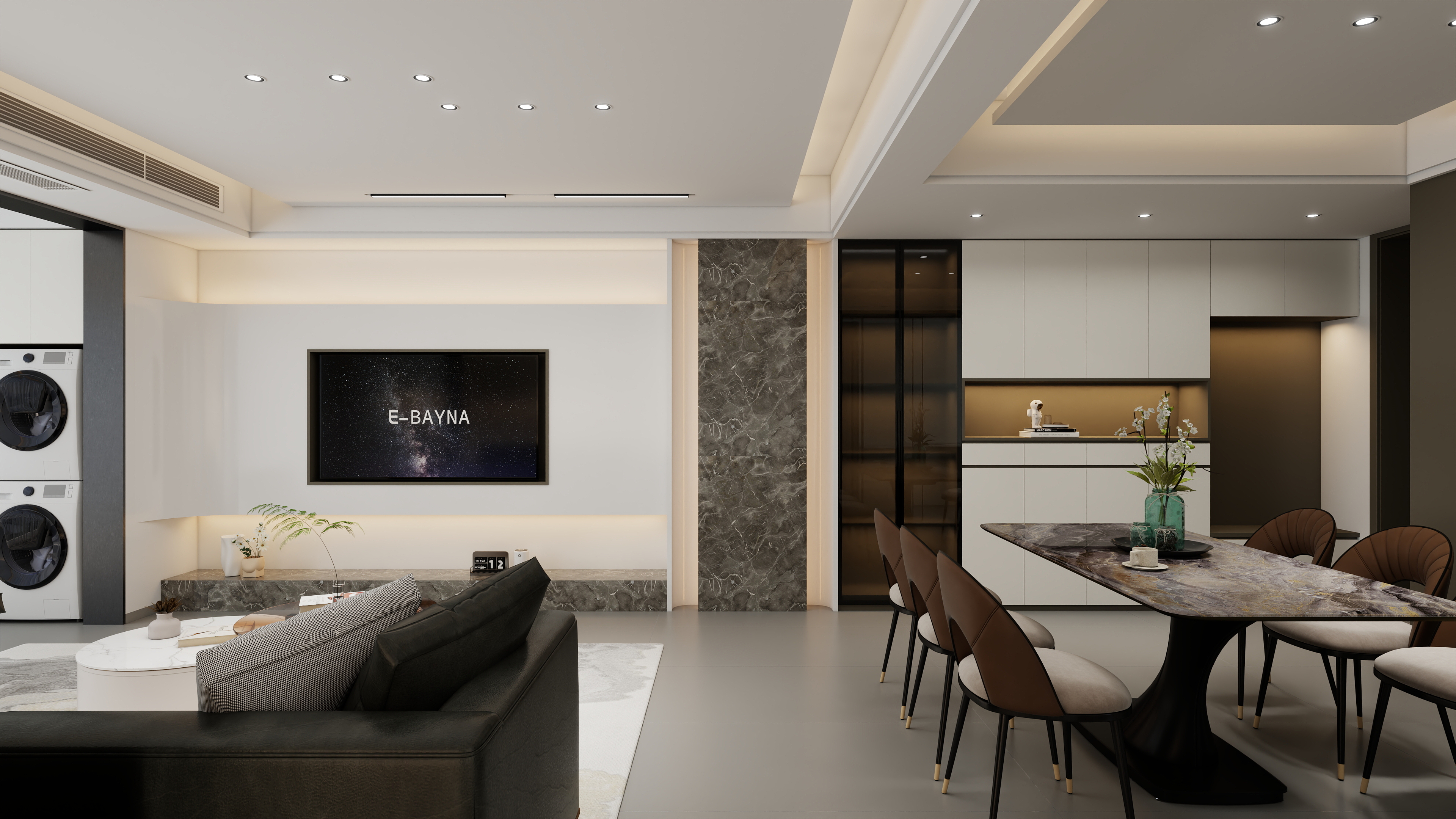 珲设空间-北辰之光现代简约-装修设计方案