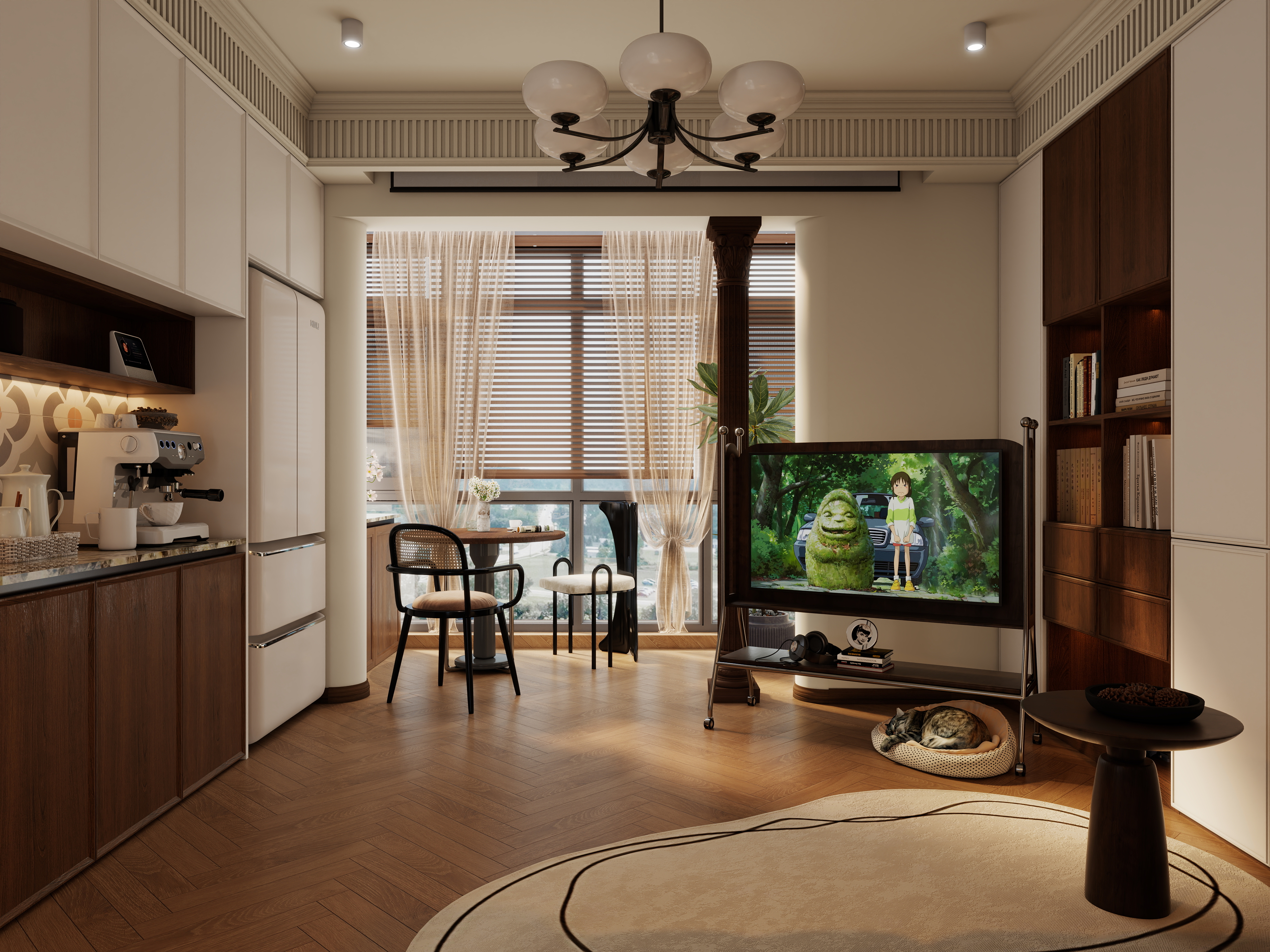 呀！飞啊 `-老破小的极限改造装修效果图