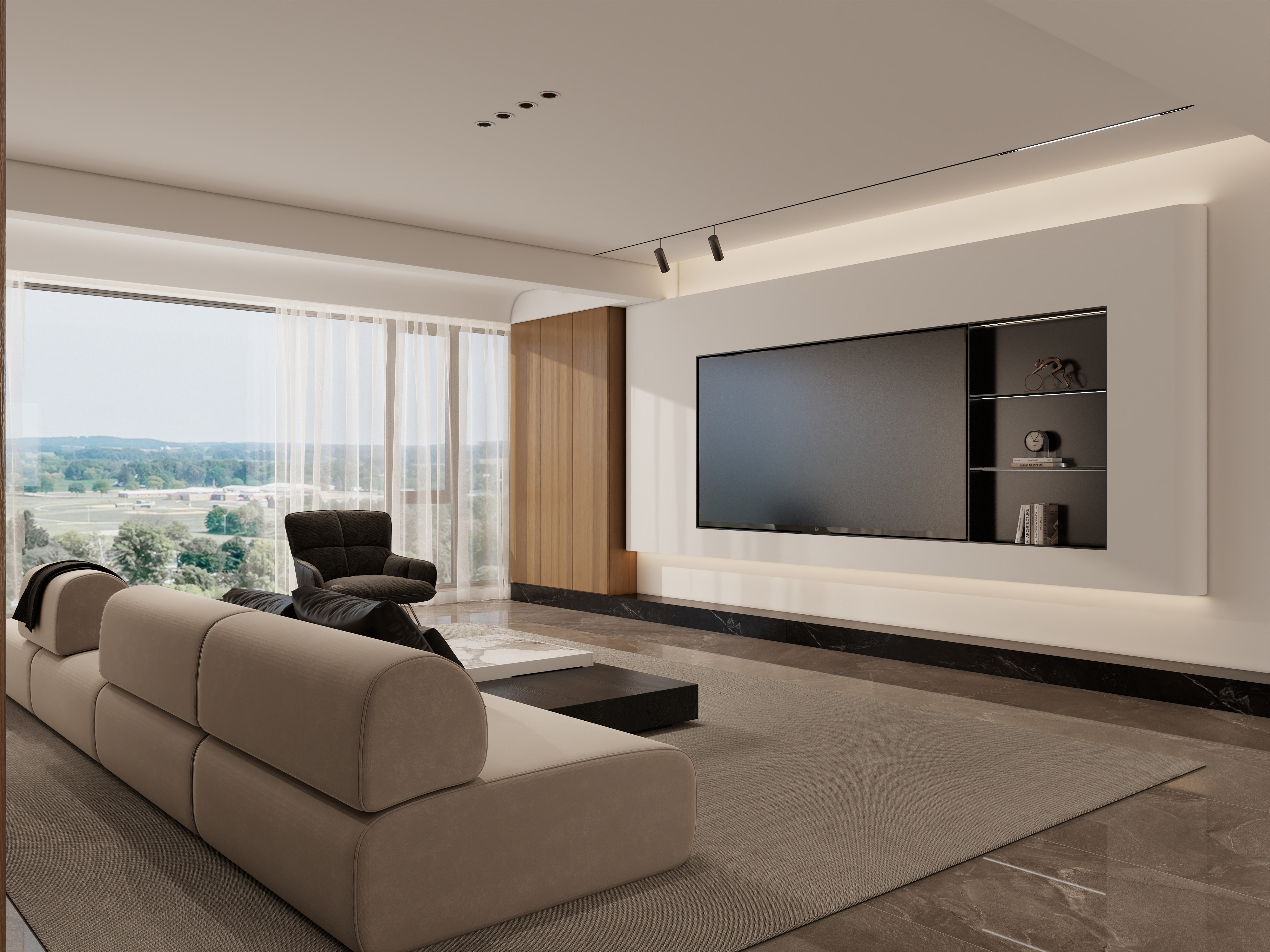 长沙森歌不锈钢定制-洋湖映101㎡-装修设计方案