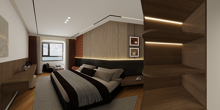 长发的月啊-碧桂园银河城75#2-22-2   125-装修设计方案