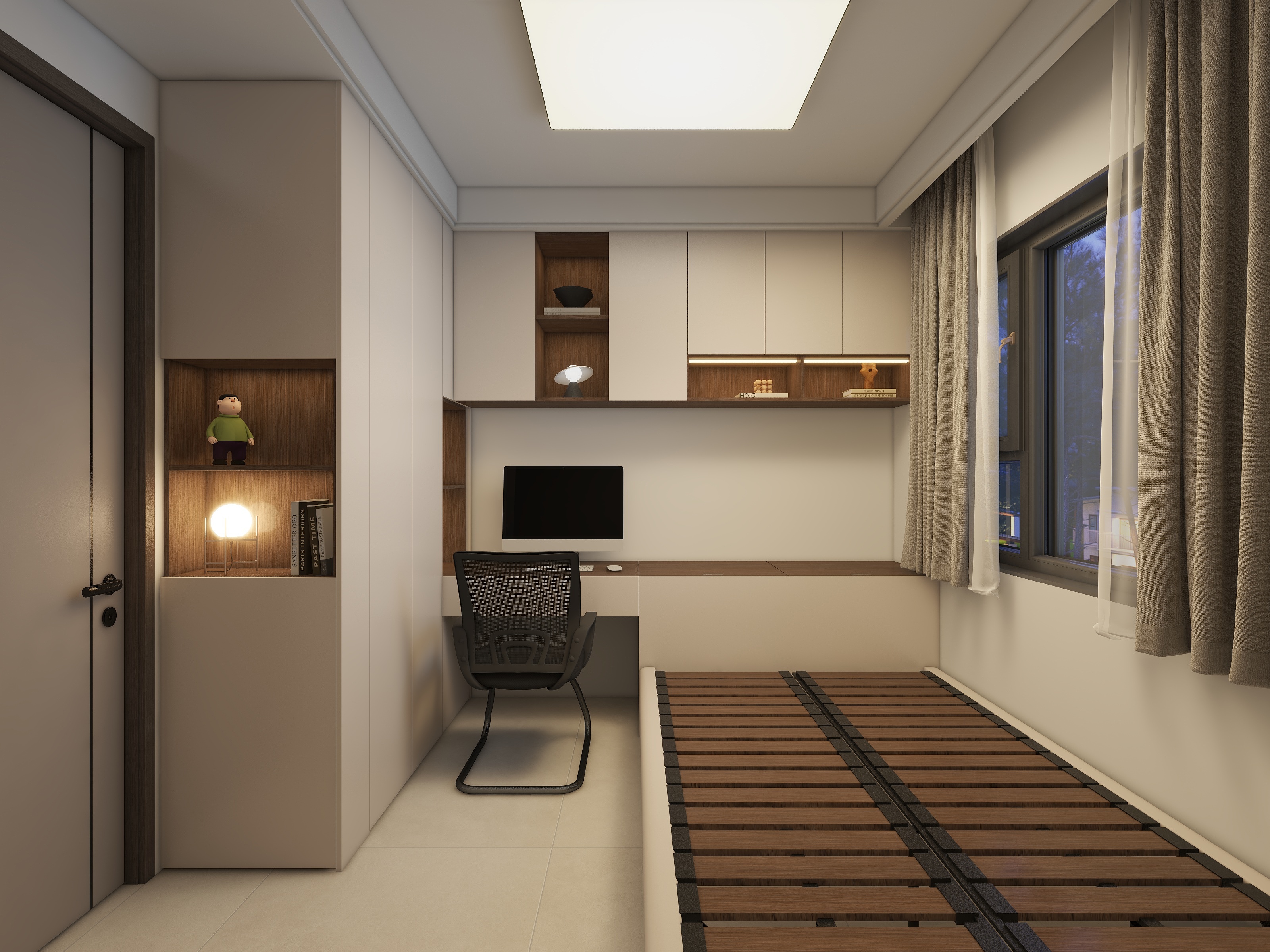 全屋定制王工-华侨城天鹅堡-装修设计方案