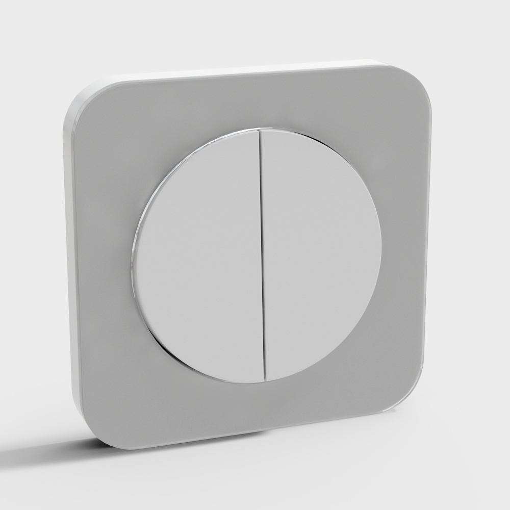 开关面板3D模型